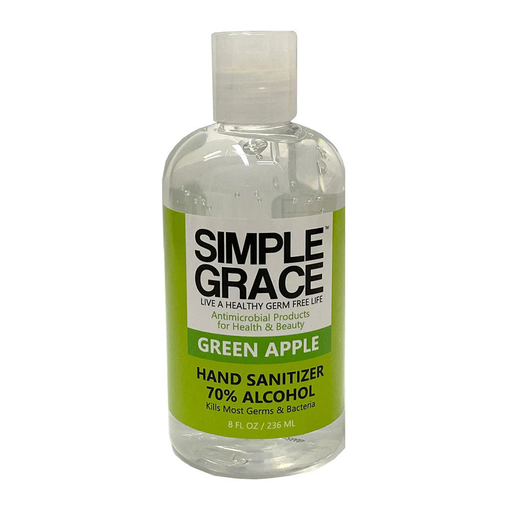 Simple Grace Green Apple Hand Sanitizer, 8 Oz